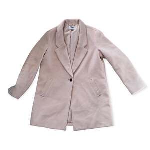 Old Navy pale pink pea coat woman’s size large